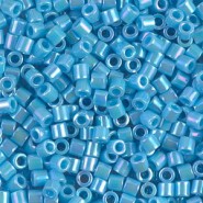 Miyuki delica beads 8/0 - Opaque light blue ab DBL-164